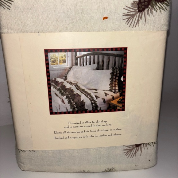 Woolrich Flannel Sheet Set Full - Picture 6 of 6